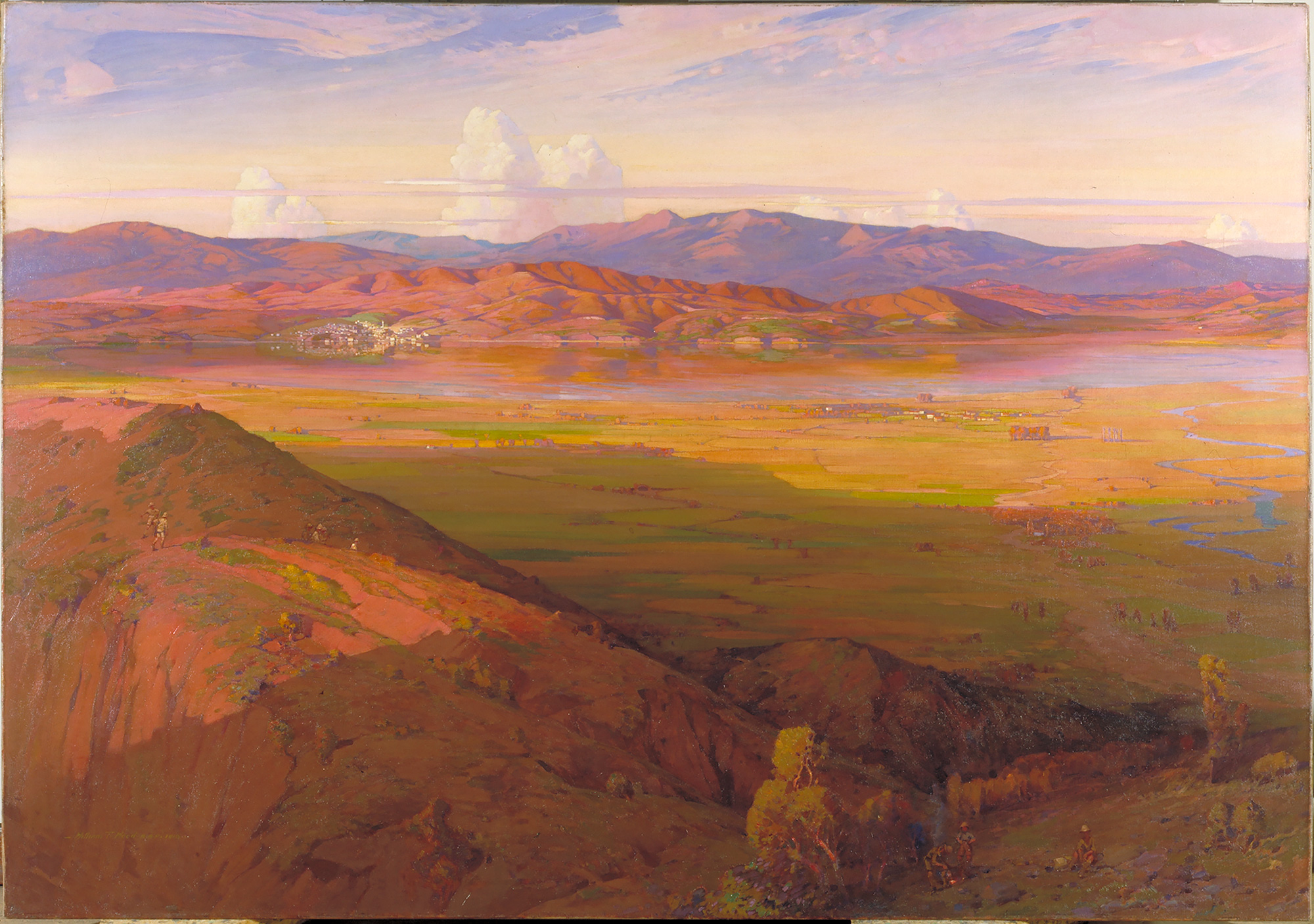 The Doiran Front Seen from Sal Grec de Popovo